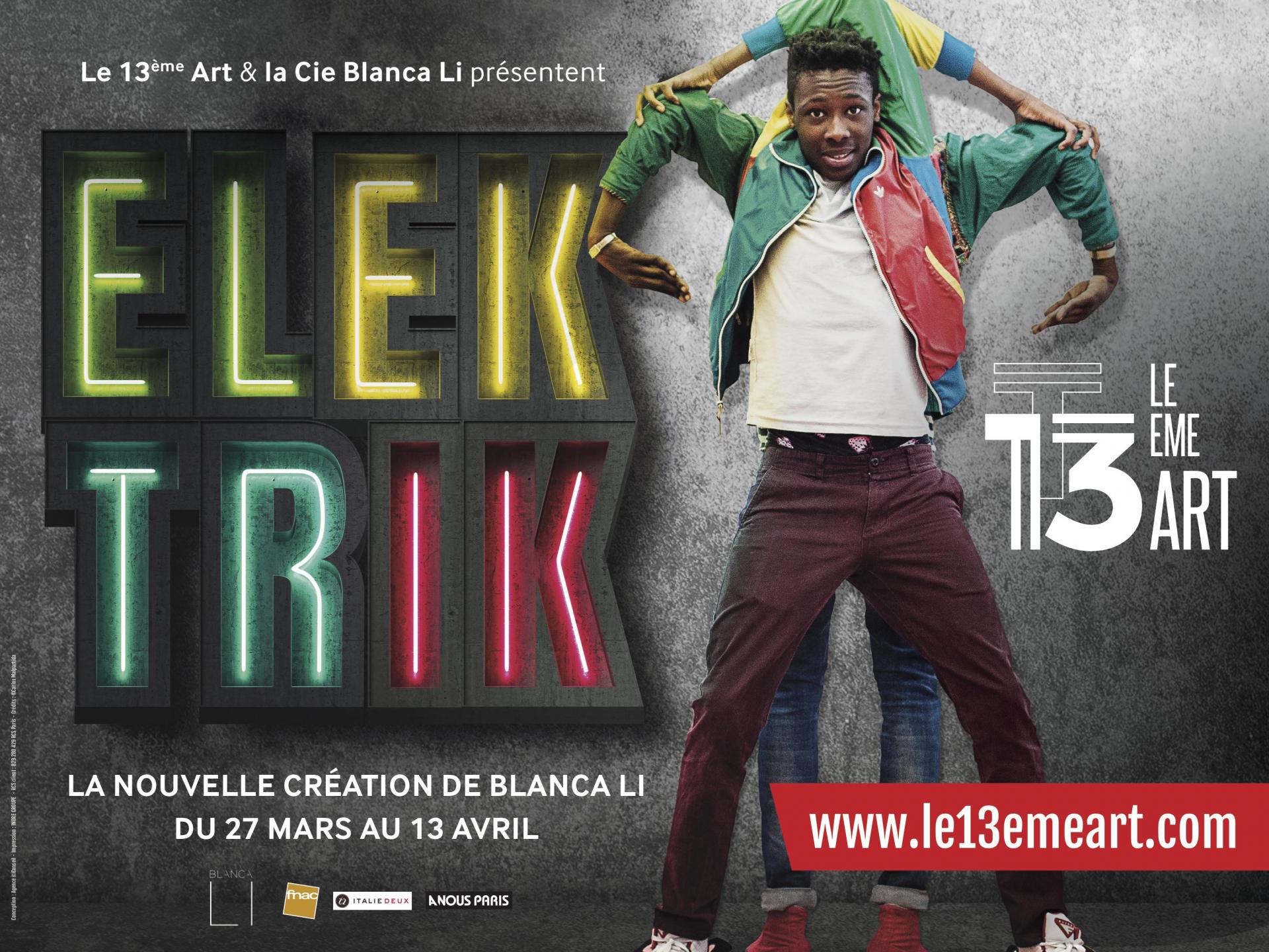 Elektrik affiche 13eme art